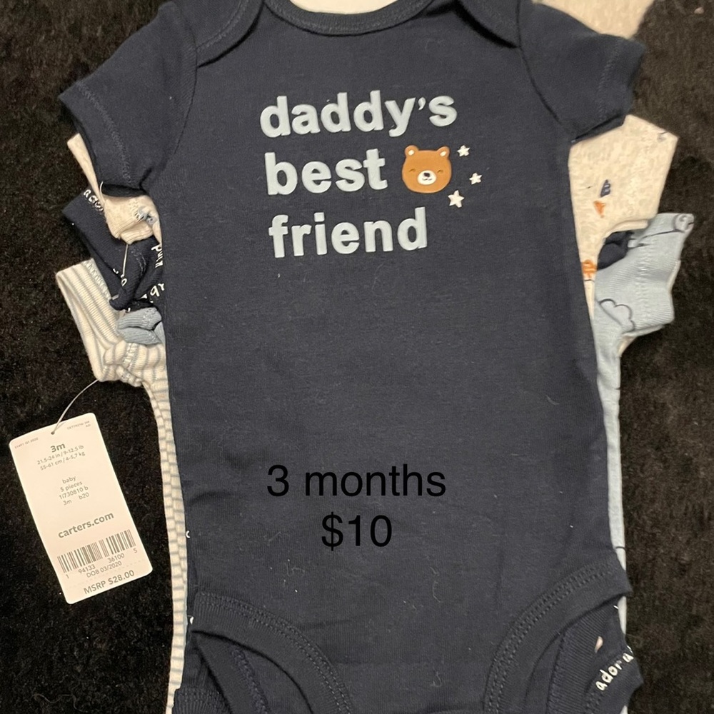 New baby onesies